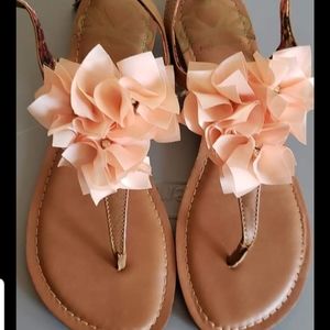 Fergielicious Floral Sandals